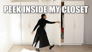 CLOSET TOUR!! WHAT I BOUGHT!! BAGS!!! COATS & MORE!!!