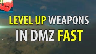 Warzone LEVEL UP GUNS FAST and Get XP Solo in DMZ