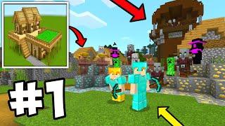 Block Crazy 3d Multiplayer Survival Walkthrough Part 1 | Craft World Multiplayer Survival Gameplay