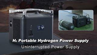 Portable Hydrogen Power Supply | Eco-Friendly, Quiet, and Unlimited Runtime for Outdoor Adventures