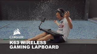 Real Mobile Gaming with the Corsair Lapboard for the K63 Wireless Gaming Keyboard