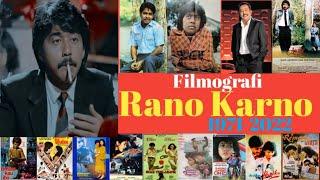 Rano Karno_Filmografi (Daftar Film) 1971_2022_Perjalanan Karier Film