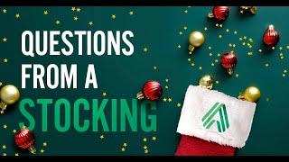 Questions From a Stocking: Holiday Edition