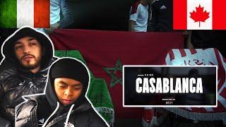 CANADIANS REACT TO ITALIAN DRILL - Ramzes feat. Harmann - CASABLANCA (prod. Plug Wave)