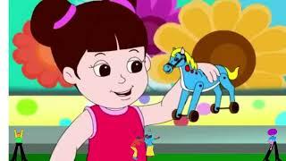 लकड़ क कठ  Lakdi ki kathi  Popular Hindi Children Songs  Animated Songs