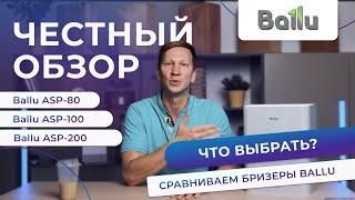 Новинка Ballu ASP-100. Честный обзор и сравнение всех бризеров Ballu.