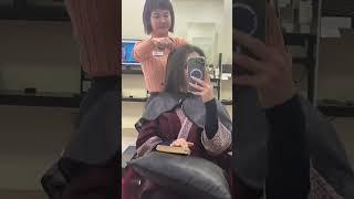 Japanese hair straightening treatment  #beautyvlog #hairgoals #straighthair #healthyhair #inspo