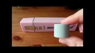 A Demonstration Of The Emjoi MICRO Nail Electric Nail Polisher *Press Sample