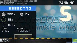 [osu!catch] 7.05 | jun - SILVER*DREAM (Twinkle Mix) [CHALLENGE] | NM | 100% FC 595pp