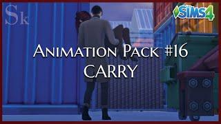 ANIMATION PACK#16 - CARRY | Sims 4 Animation (Download)