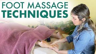 Foot Massage Techniques for Relaxation | Jen Hilman Foot Massage Tutorial with Cole Chance