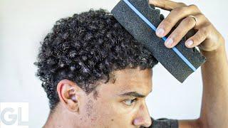 Starting Dreadlocks With a Sponge