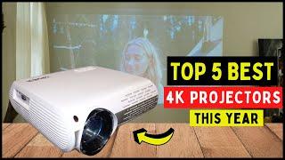 Top 5 Best 4k Projectors in 2023-2024 for Home Theatre, Cinema & Gaming (Review & Buying Guide)