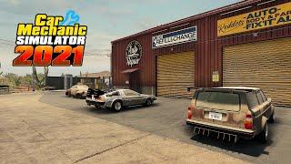 Restoring all cars I find in barns in Car Mechanic Simulator 2021