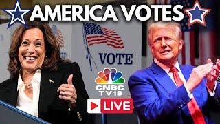 US Elections LIVE: 2024 Presidential Election Coverage - America Votes LIVE | Trump Vs Harris | N18G