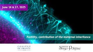Fertility, contribution of the maternal inheritance - Session 3 (4/4)