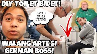 TUDO EFFORT SILA GERMAN BOSS SA PAG INSTALL NG BAGONG BIDET! JACK OF ALL TRADES! | Oliver Cagas