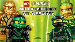 Ninjago Masters of Spinjitzu: All Lloyd Minifigures (2011 - Summer 2019)