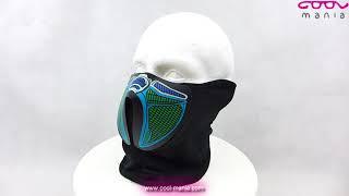 Cyber ​​Proton LED mask - sound sensitive (www.cool-mania.com)