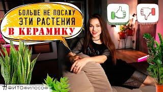  Я больше НЕ САЖАЮ ЭТИ РАСТЕНИЯ в керамику! Плюсы, минусы и особенности КЕРАМИЧЕСКИХ ГОРШКОВ 