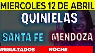 Resultados Quinielas Nocturna de Santa Fe y Mendoza, Miércoles 12 de Abril