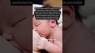 Bébé malade et allaitement
