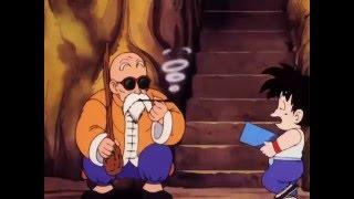 Master Roshi motivates Goku