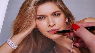 ASMR Makeup to Magazine, Close Up Whispering