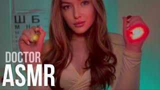 АСМР Нежный приём врача-офтальмолога ASMR Eye Exam Role play