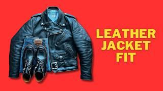 How A Men's Leather Jacket Should Fit