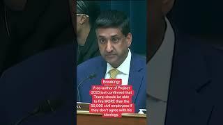 Rep. Khanna grills Project 2025 co-author on plan to fire more than 50,000 civil servants