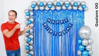 Birthday decoration ideas at home  balloon decoration ideas