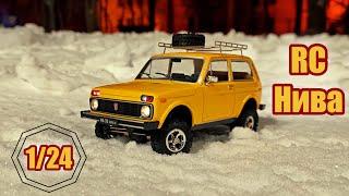 Нива на радиоуправлении в масштабе 1/24 / Lada Niva - Radiocontrol