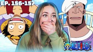 STRAW HATS ARE WANTED!?!? FIRST TIME WATCHING ONE PIECE Episodes 156 & 157 REACTION!