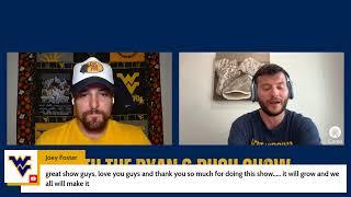 West Virginia Mountaineers LIVE 73 with THE RYAN & RUSH SHOW