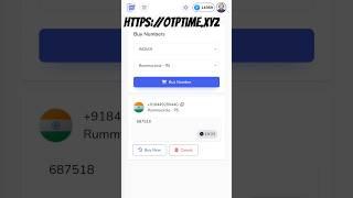  How To Get Unlimited Numbers Without Verification | NEW INDIAN OTP WEBSITE | NEW EARNING APP TODAY