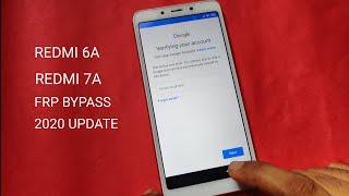 Redmi 6A and Redmi 7A FRP Bypass 2020 Simple Method