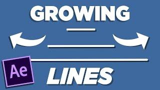 Line Growing Effect - After Effects Tutorial