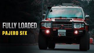 A Fully Loaded Over landing Pajero SFX  | The Mallu Garage