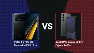 Samsung Galaxy A54 vs Samsung Galaxy S24 FE vs POCO X6 PRO 5G - Antutu Benchmark