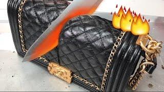 Glowing 1000 DEGREE KNIFE VS. CHANEL BAG + MAKEUP