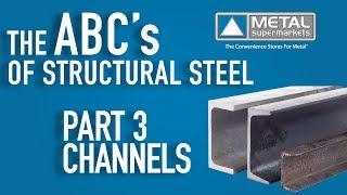ABCs of Structural Steel - Part 3: Channels | Metal Supermarkets