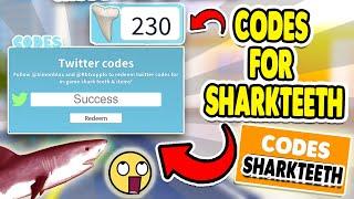 *WORKING* ALL TEETH CODES SHARKBITE ROBLOX DECEMBER 2020