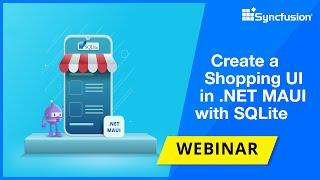 Create a Shopping UI in .NET MAUI with SQLite