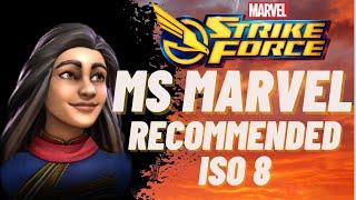 MS MARVEL HARD LIGHT RECOMMENDED ISO 8 MARVEL STRIKE FORCE