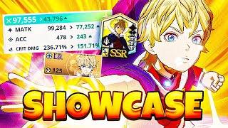 MAX DUPED  LUMIERE CRIT DMG PVP SHOWCASE - SECRE PLEASE COME HOME | Black Clover Mobile