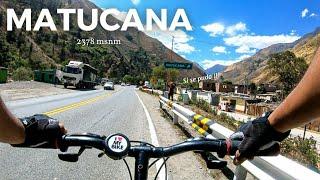 MATUCANA (2378 msnm) | Trepada en bici | Por las montañas