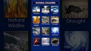 Natural Disasters | Vocabulary