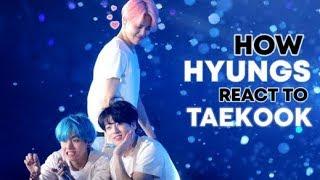 Как реагируют хены на ТэГуков? [vkook] [taekook]