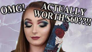 I'm Literally Shook ..! MELT COSMETICS AMOR ETERNO MUERTE PALETTE REVIEW AND TUTORIAL